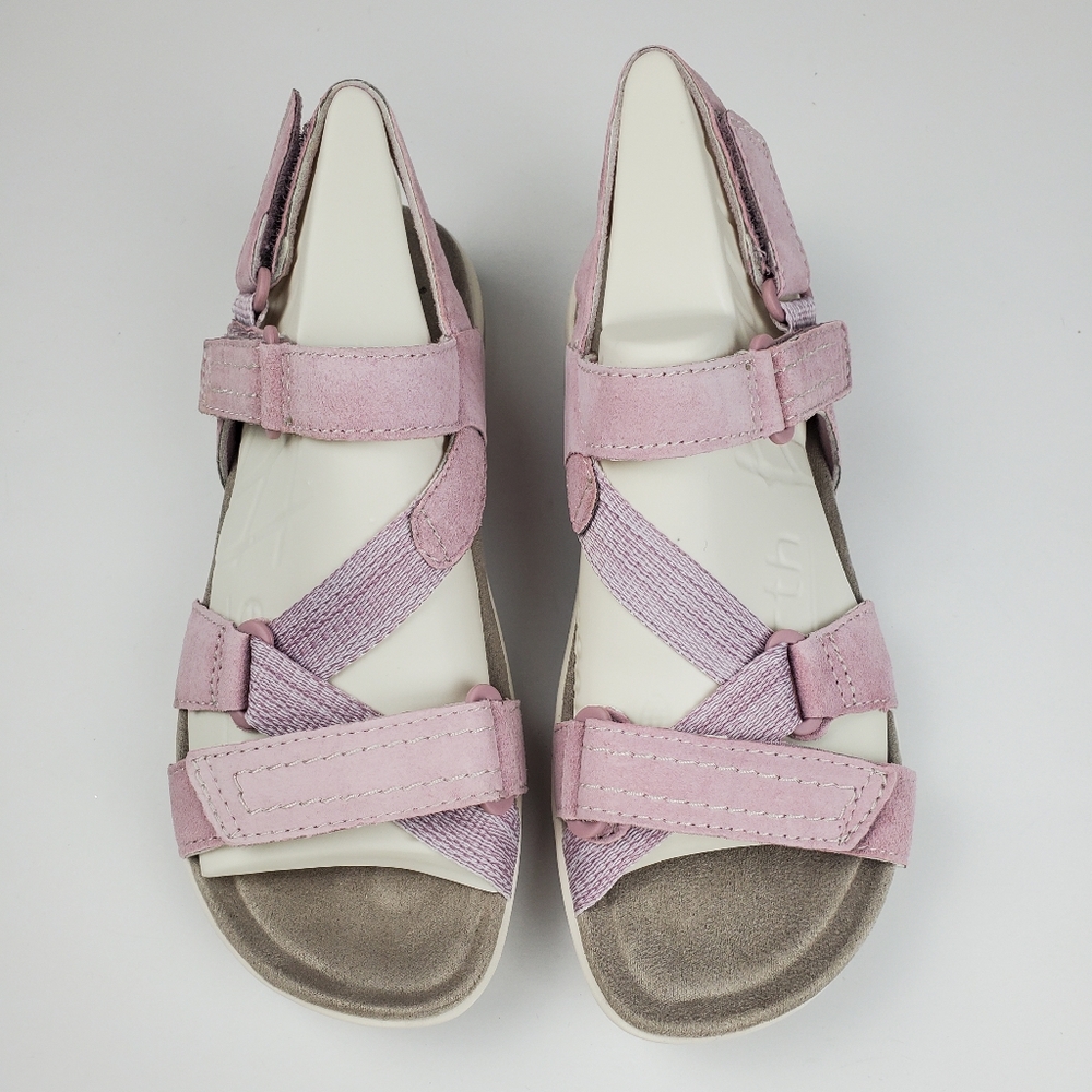 Earth Origins Savoy Slade Sandals Mauve Size 7M